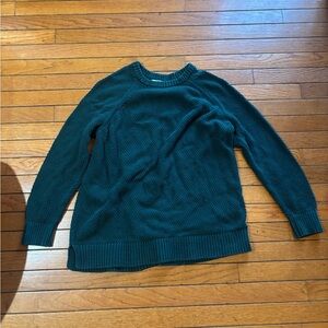 Old Navy Teal Crew Neck Sweater